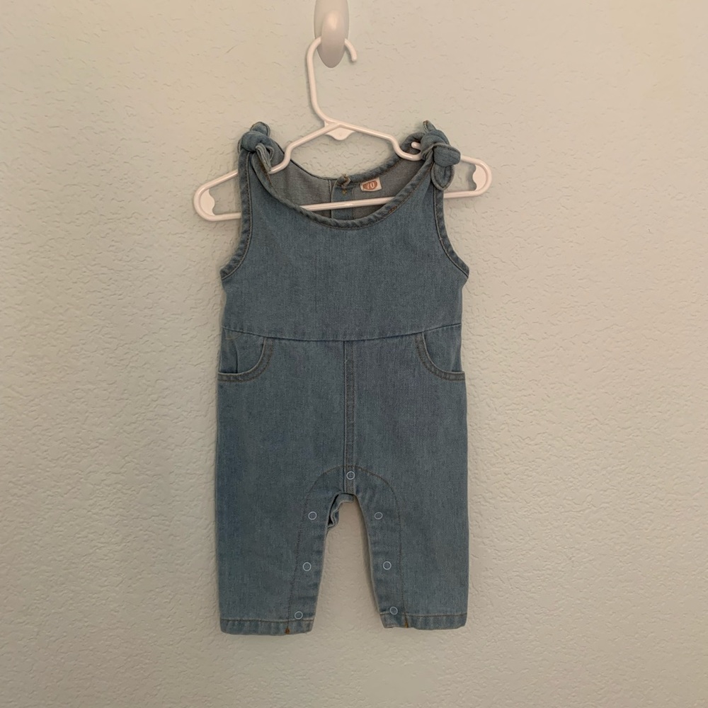 Baby Jean romper